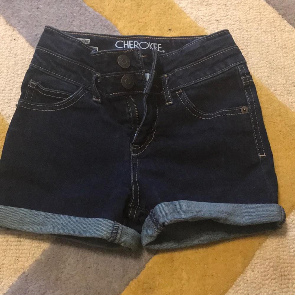 Girls denim shorts